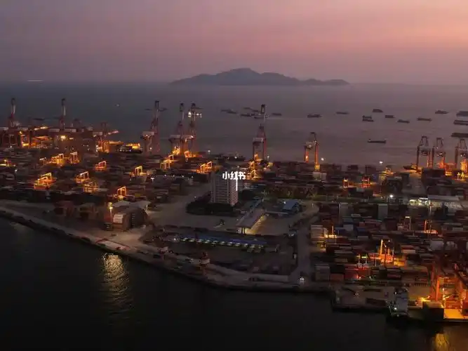 深圳赤湾码头航拍