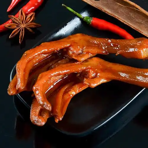 宫殿老卤香辣辣味鸭掌湖湘风味酱卤鸭爪20包鸭肉零食