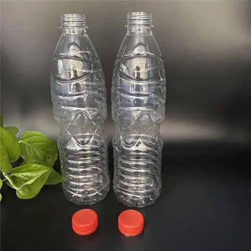 350ml纯净水包装瓶 沧盛塑业 方形包装瓶 一次性矿泉水瓶子