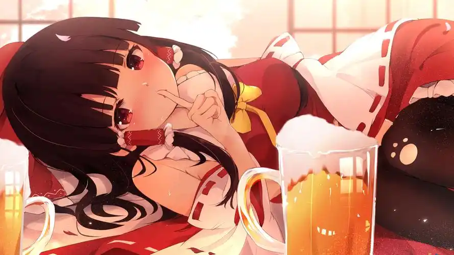 和风盛夏香艳巨乳精选二次元动漫比基尼泳装福利桌面壁纸巨乳比基尼二