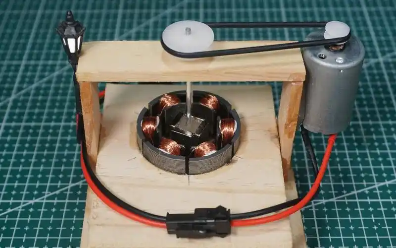 创意diy——如何制作一个简单的三相发电机,前方高能!