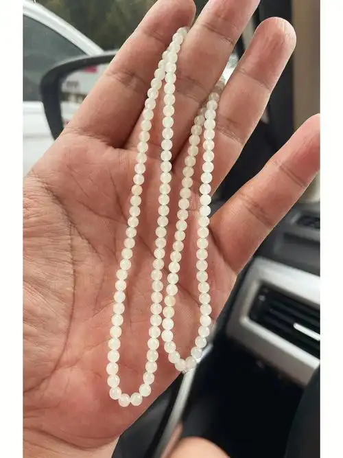 4毫米且末小珠子,百搭,个别漂糖色