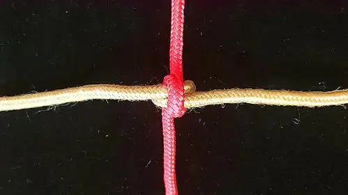 手残党秒会的几种绳子打结方法