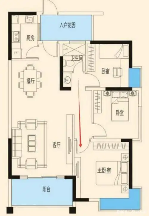 卫生间经常需要改造的问题,很多都是关于大门直接对着卫生间门的,卫生