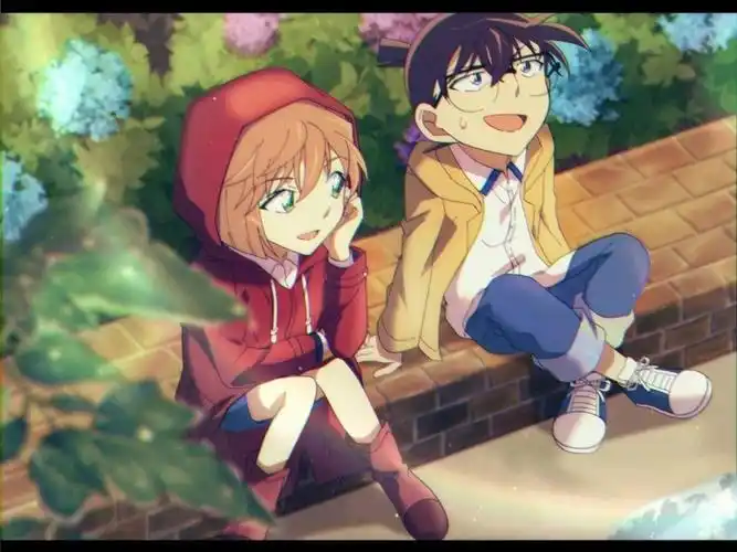 有没有柯南和灰原哀的情侣头像? - 知乎