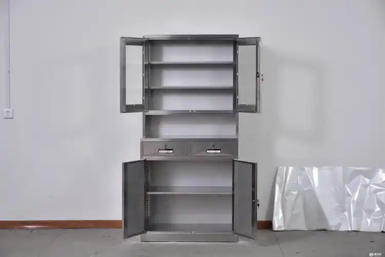 不锈钢文件柜员工浴室更衣柜储物柜矮柜器械柜西药柜实验仪器矮柜