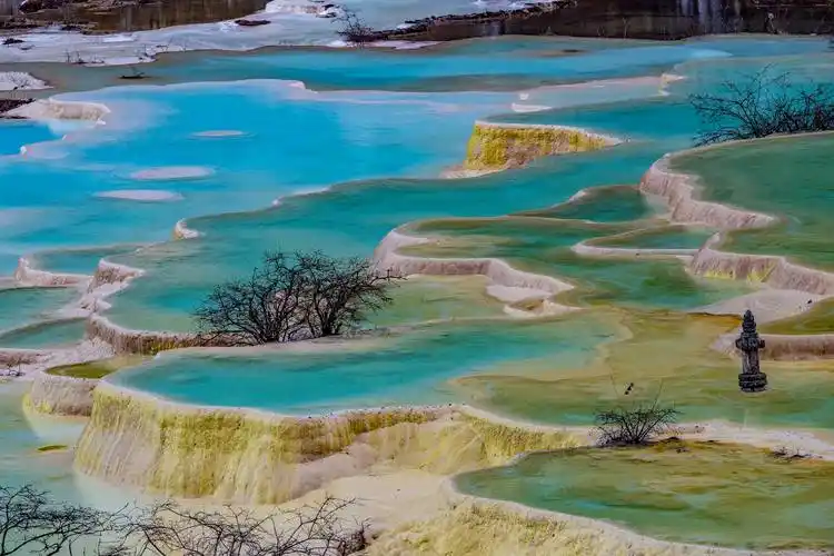 大美四川黄龙沟风景区_景观_中国_海拔