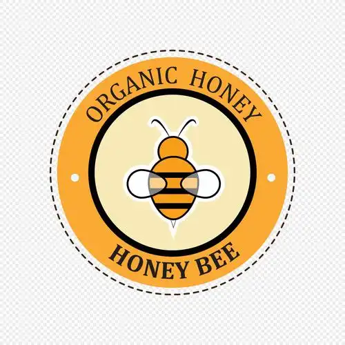 蜂蜜标志元素素材png格式_设计素材免费下载_vrf高清图片400764097_摄