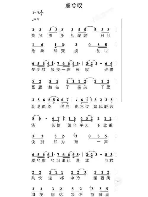 简谱#吉他谱#钢琴谱