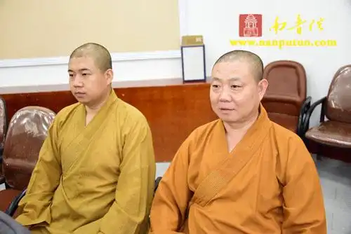 美国玄奘寺住持心海法师应邀到闽南佛学院作玄奘精神与当代佛教专题