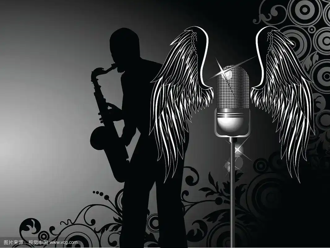 长着翅膀的麦克风