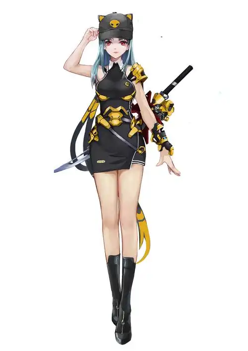 二次元角色立绘_原画猫-站酷zcool