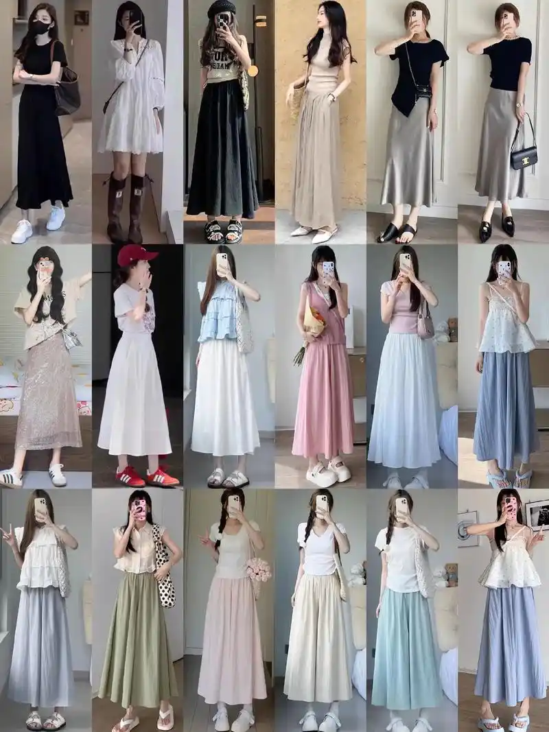 穿搭教程--夏季女生裙装搭配什么鞋子?