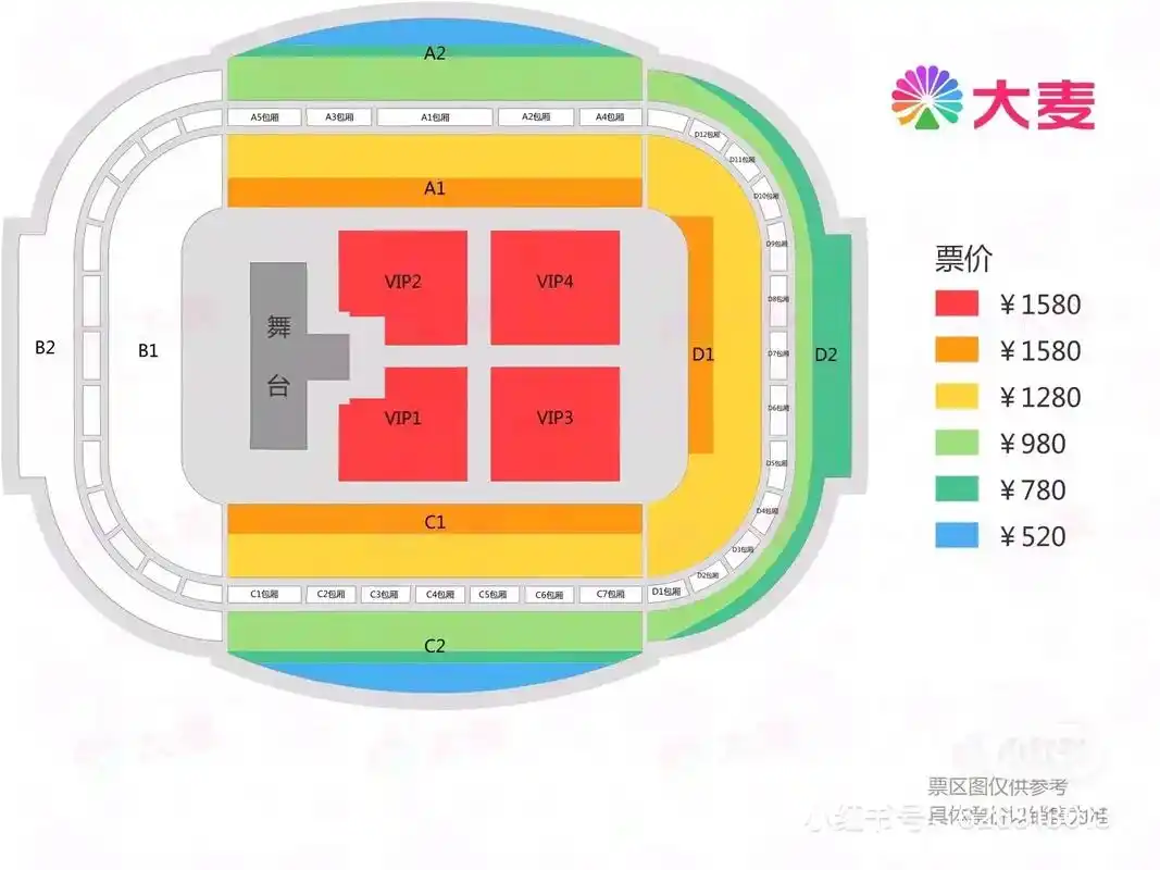 深圳春茧体育馆座位图,快来找找你们的座位视觉吧#念念不忘周传 - 抖