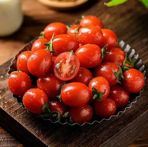 『广西圣女果』千禧果红果新鲜现摘农家小番茄小西红柿玲珑小柿子