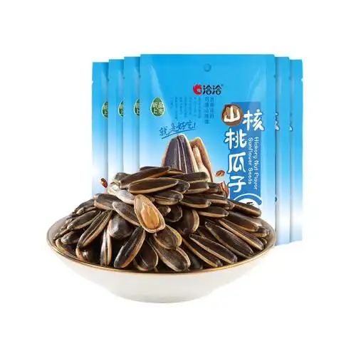 洽洽山核桃瓜子坚果干货炒货休闲零食108g6袋瓜子