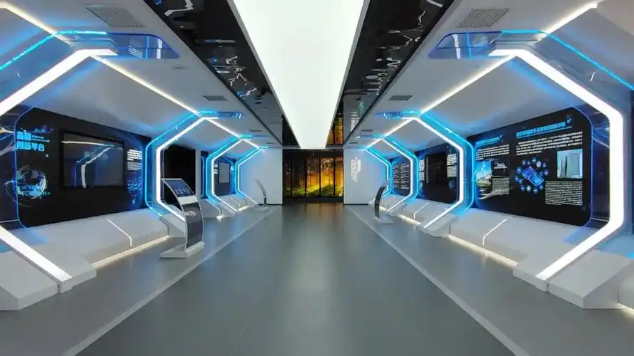 这个超燃沉浸式展厅全程buff拉满给你好看