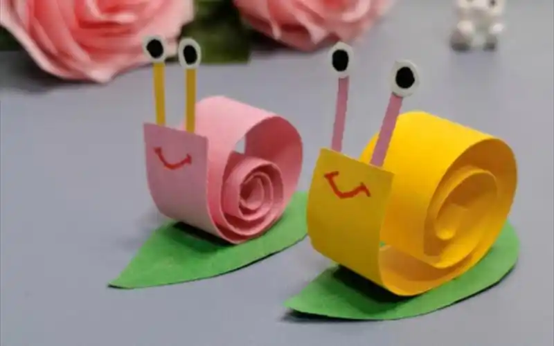 一起做一个吧#亲子手工 #自制玩具 #小蜗牛手工 #幼儿园手工 #儿童