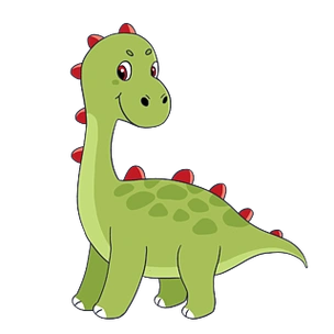 卡通可爱原创手绘儿童绿兔动物素材元素图标小清新卡通人物动物小贴士