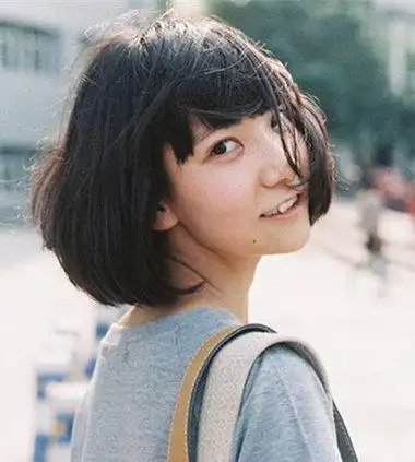 韩式波波头烫发型图片 波波头烫发发型图片