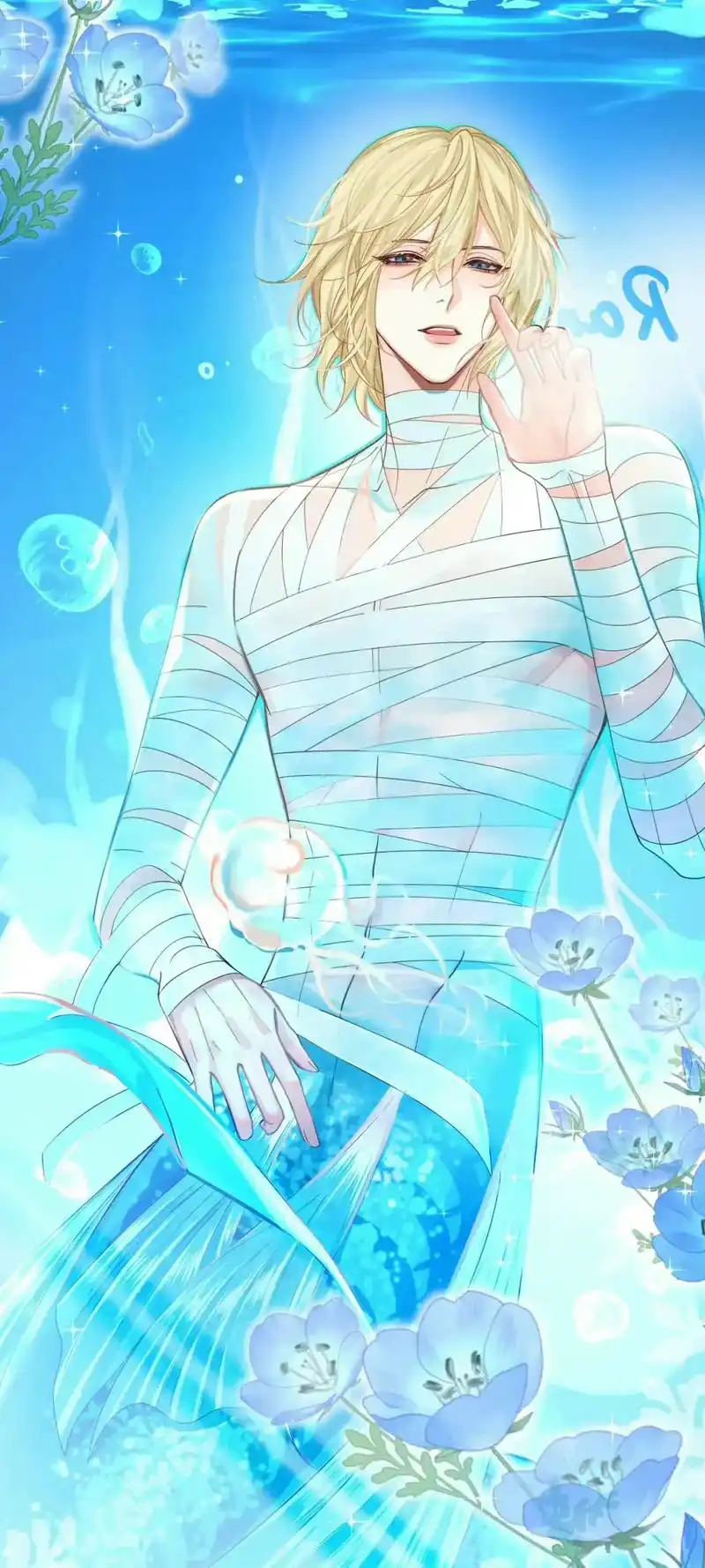 壁纸壁纸!#热门 #人鱼陷落 #兰波 #白楚年 #漫画推荐 - 抖音