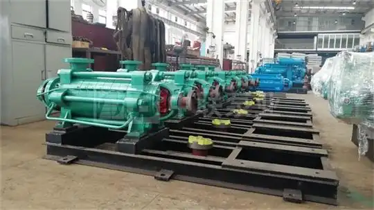 贵州某磷矿采购矿井排水泵选用md155-67*7型矿用多级离心泵