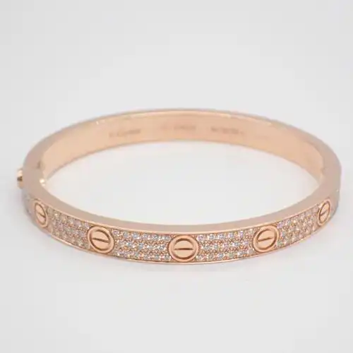 cartier卡地亚钻石手环