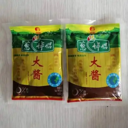 欣和葱伴侣大酱180g袋装酱香浓郁味面馆餐饮大酱180g3袋