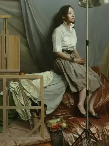 16位学院派当代中国写实绘画代表人物作品选