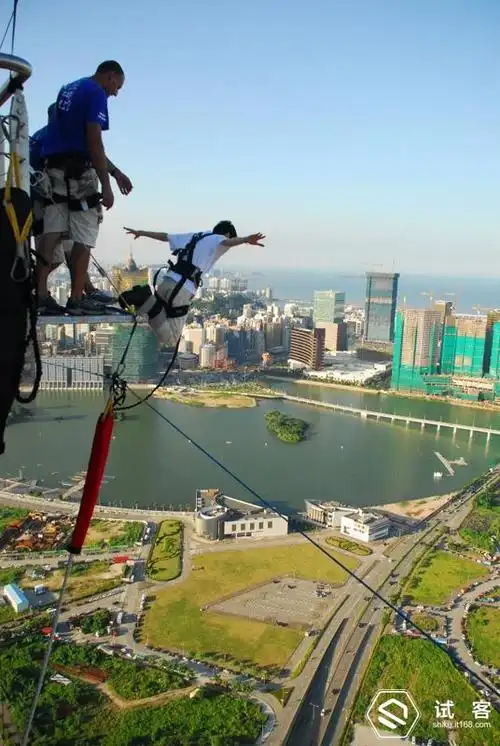 分享我在澳门的蹦极经历