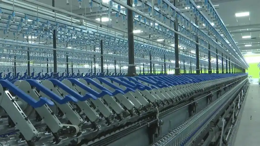 工业经济倍增计划制造变智造10万锭涤纶纱线智慧工厂项目引领纺织业