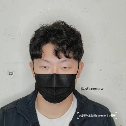 韩式微分烫发0669男生发型温哥华烫发