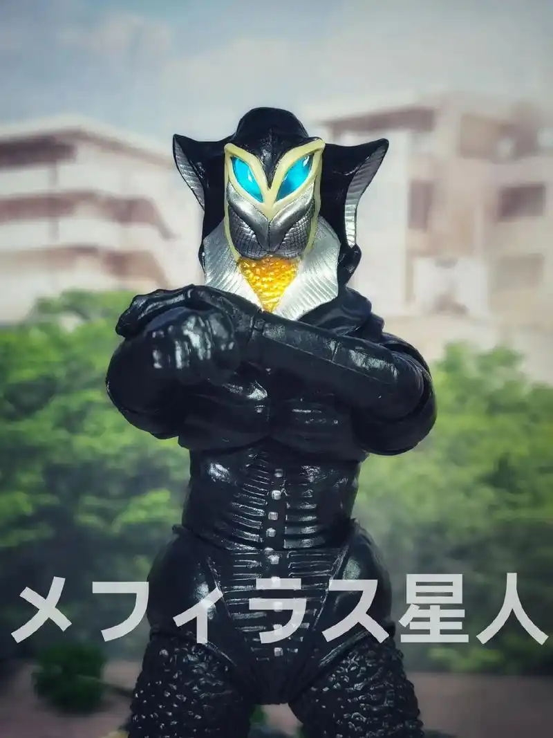 美菲拉斯星人shf _经典怪兽第七弹.恶劣宇宙人美菲拉斯星人 - 抖音