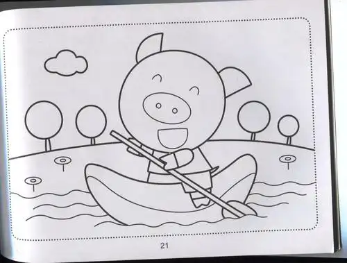 s603大本幼儿阶梯涂色书 宝宝学画画 1-3-6岁幼儿园 批发17