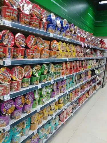 干性食品商品陈列照片