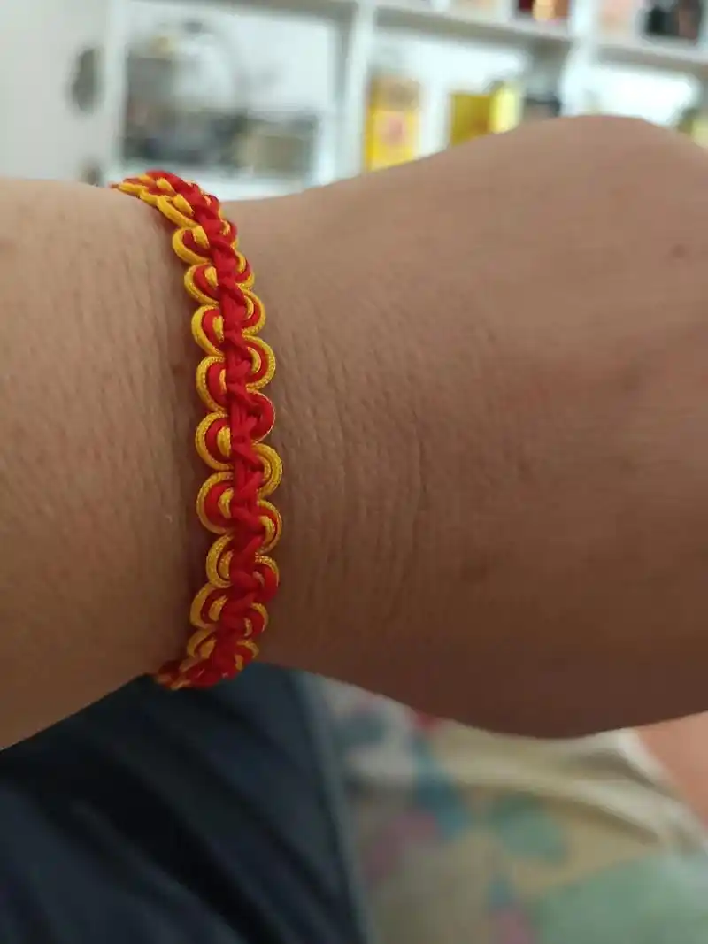 第3集|#手工diy#创意手编#编绳 心形手链编织教程 58 - 抖音