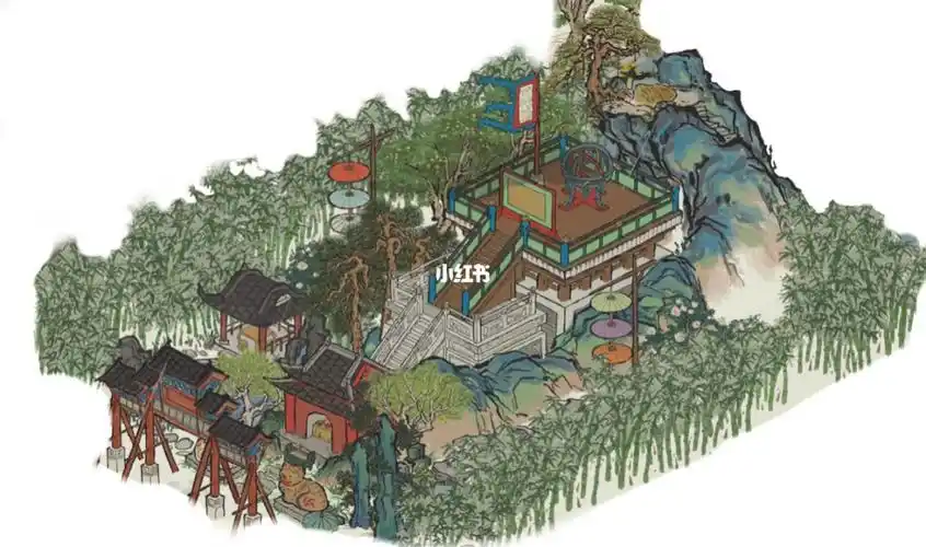 江南百景图幽竹天鉴