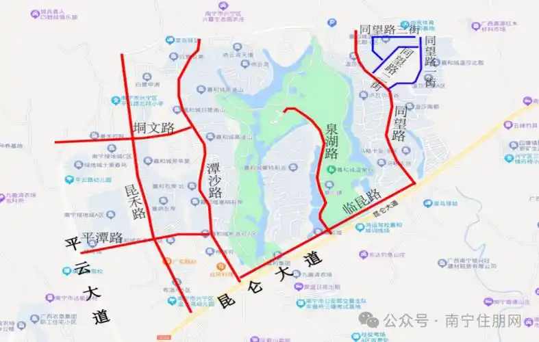 南宁20条道路正式命名瞅瞅是你家附近吗