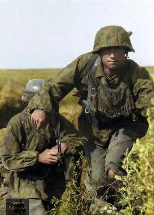 1942年东线德军私人照片在眼神中隐现迷茫