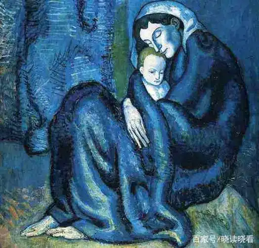 毕加索《母亲和孩子》
