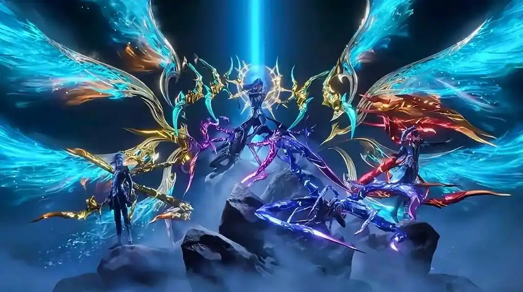 八蛛矛进化成海神八翼.八蛛矛的进化史,你们更喜欢那张图片#斗 - 抖音