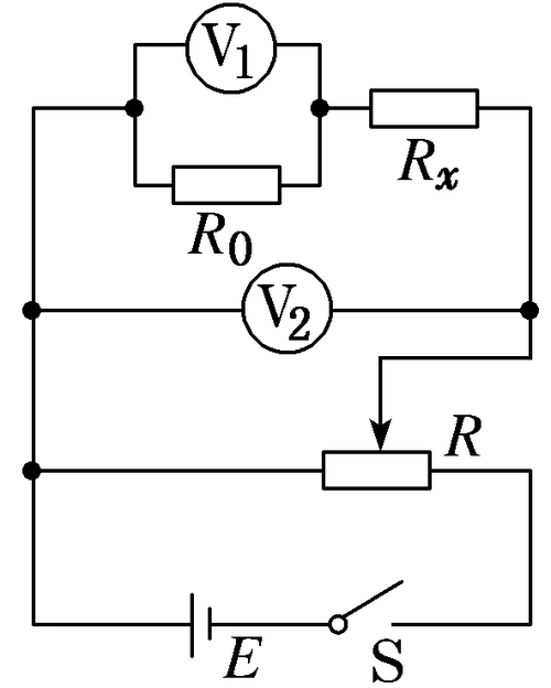 用以下器材可测量电阻rx的阻值.a.待测电阻rx,阻值约为600Ω;b.