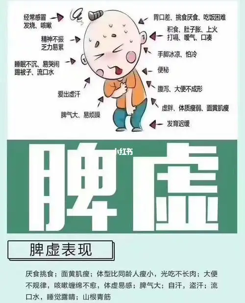 小儿脾虚十大危害