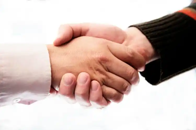 商务团队握手图片姿势手势团队合作握手