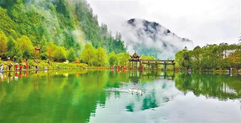 甘肃省陇南市官鹅沟景区在列