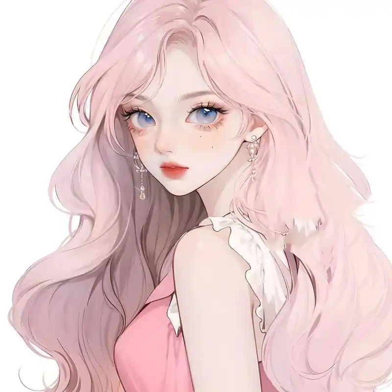 粉色系女生头像|闺蜜头像