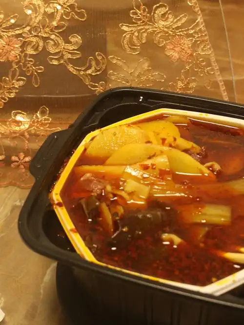 自热火锅能吃辣的真的试试的美食