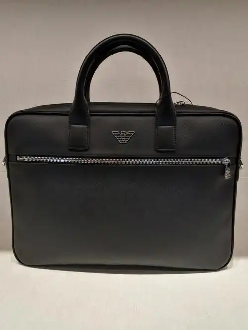 emporio armani/阿玛尼商务公文包男士休闲轻奢手提包