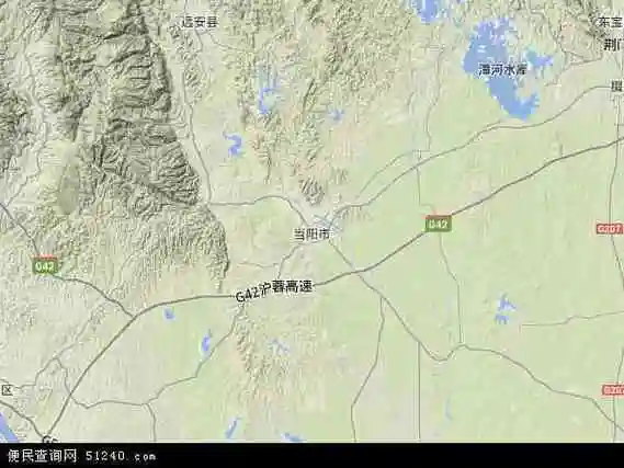 当阳市地图 - 当阳市卫星地图 - 当阳市高清航拍地图 - 便民查询网