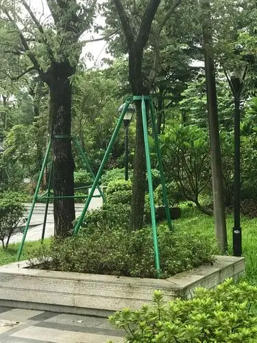 镀锌钢管树木支撑架 金属铁抱箍固定器 园林绿化防风大树撑杆苗木